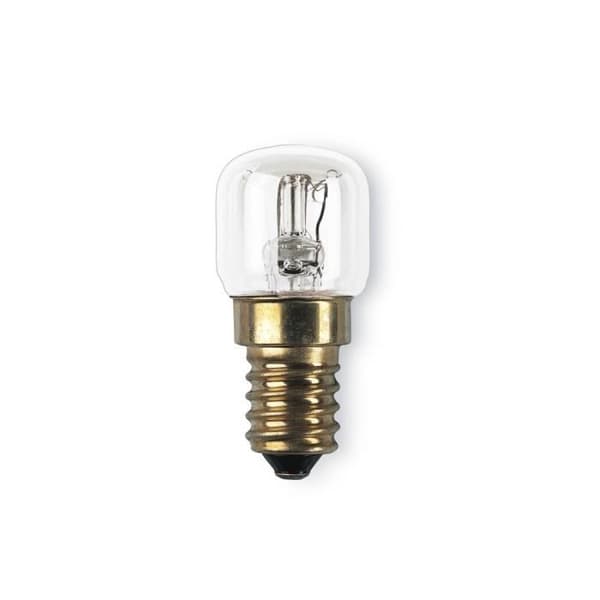 Ugnsglödlampa - XAVAX - 15W - Tål upp till 300°C - E14 - Glödlampsform - Transparent
