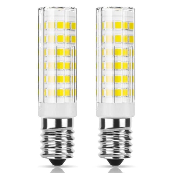 LED-lampa E14 fläktkåpa, 5W halogenekvivalent 50W, Cool vit 6000K 550LM, , Ej dimbar, 2 Styck