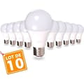 Miniatyrbild 1 av 4: MASSOR med 10 LED-lampor E27 14W Eq 100W (Varmvit 2700K)