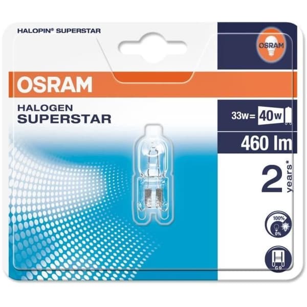 OSRAM BLI1 HALO SPSTAR CAPS 33W=40 G9