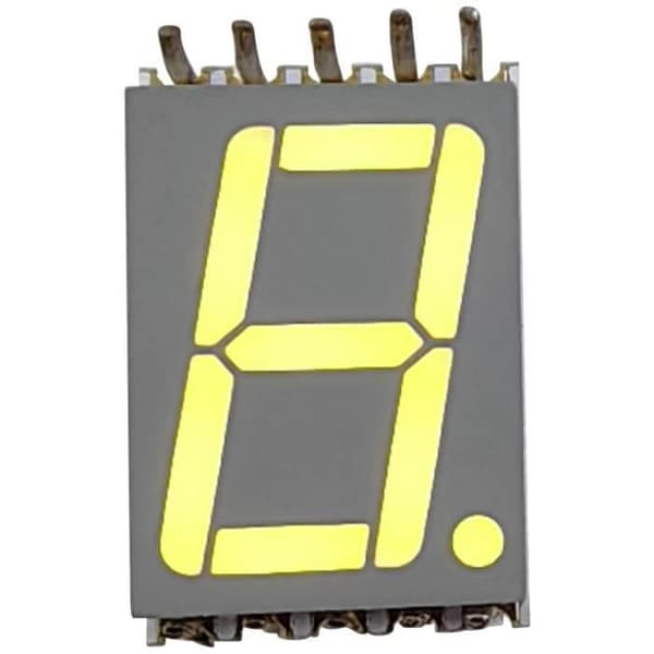 Gul SMD LED - TRU COMPONENTS - Ensiffrig display