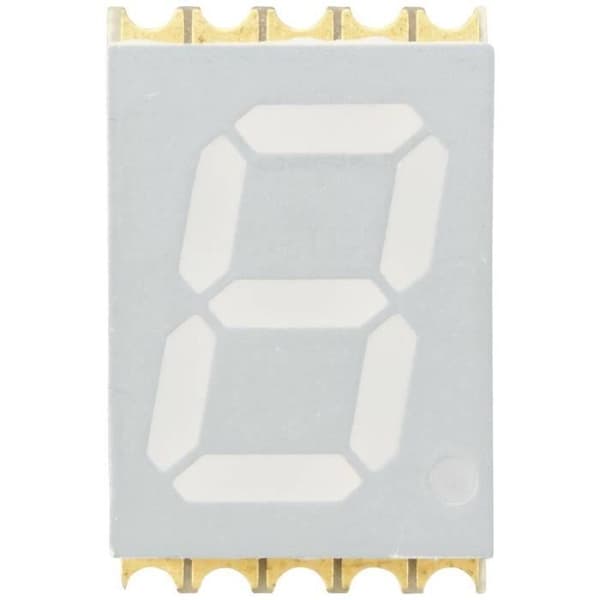 Gul SMD LED - TRU COMPONENTS - Ensiffrig display