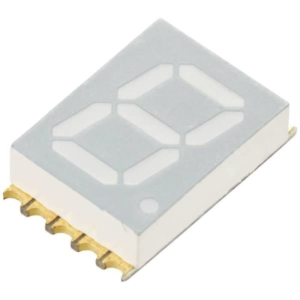 Gul SMD LED - TRU COMPONENTS - Ensiffrig display