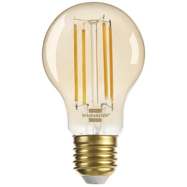 Brennenstuhl LED-lampa 1294870273 - Effekt: 4,9 W - Varmvit - E27 - Inomhus