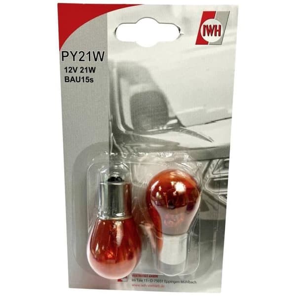 Signallampa - IWH - P21W 21 W 12 V - El - Standard