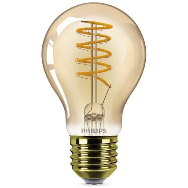 PHILIPS Standard LED-lampa E27 - 25W varmvit bärnsten - Kompatibel med dimmer - glas