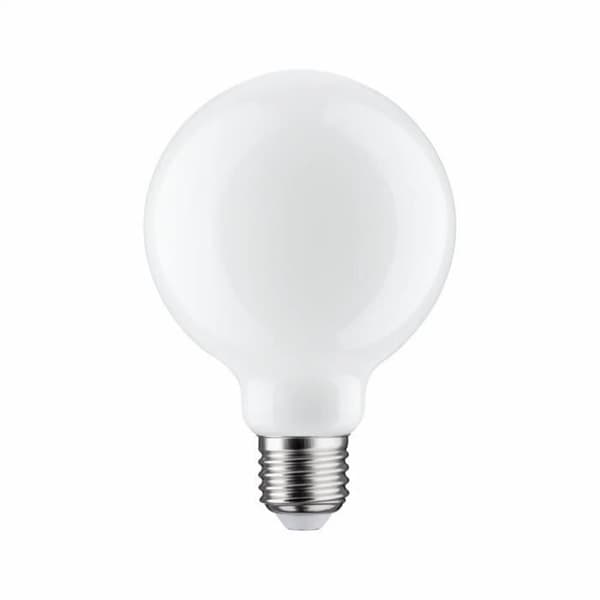 Paulmann G95 E27 tråd LED-lampa - opal - 7,5W/230V