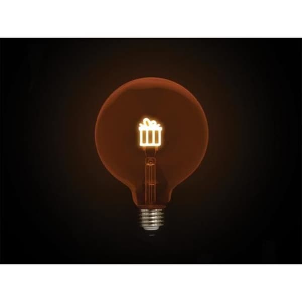 Vellight LED-lampa, present, dekorativ, guldtråd, 2 W, E27, 60 lm, 25000 h