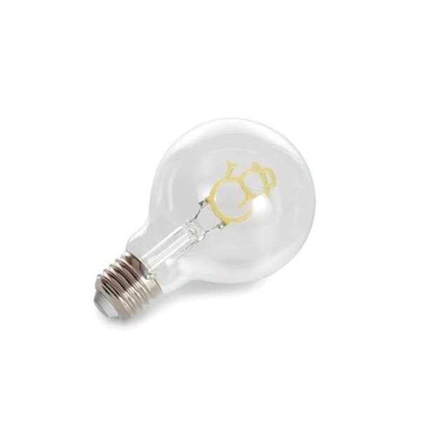 Dekorativ LED-lampa snögubbe guldtråd 2W E27 60lm 25000h - VELLIGHT