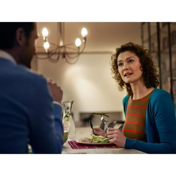 Ampull LED Philips Corepro LEDcandle E14 Matt 5W 470lm - 827 Mycket Varm Vit | Motsvarar 40W