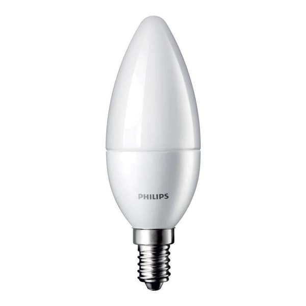 Ampull LED Philips Corepro LEDcandle E14 Matt 5W 470lm - 827 Mycket Varm Vit | Motsvarar 40W