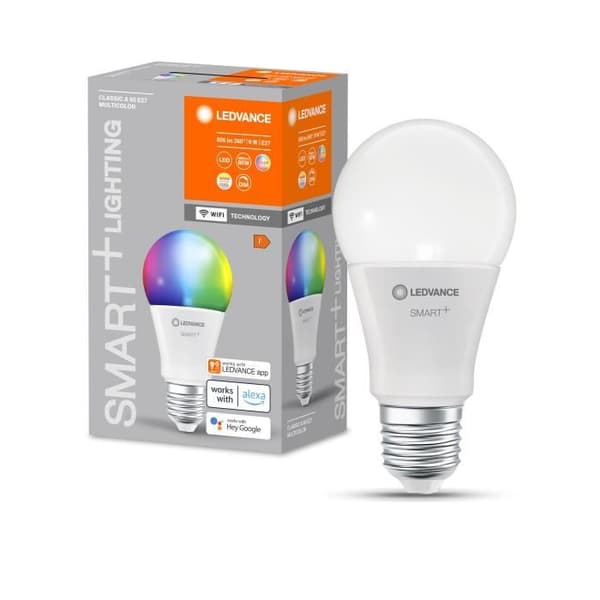 LED-lampa - LEDVANCE - SMART+ WIFI - 9W - 806lm - Vit - E27 bas