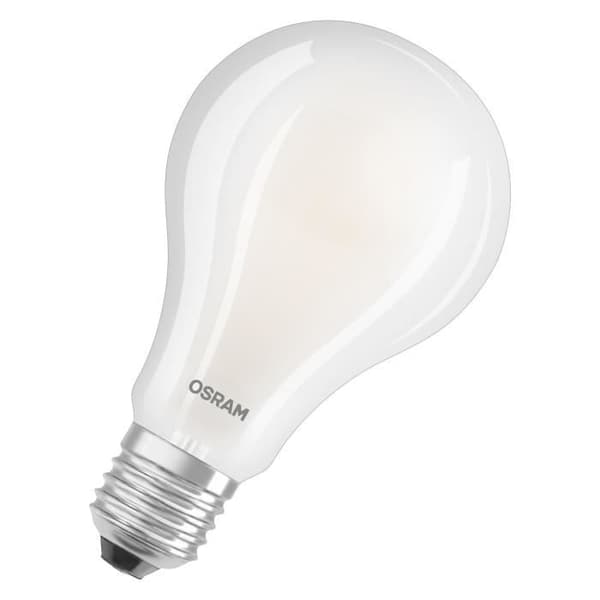 LED-lampa - OSRAM - E27 - Varmvit - 2700 K - 24 W - Ersättning 200 W glödlampa