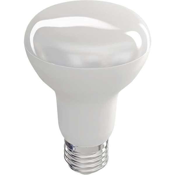 Emos Les A++, Classic R63 LED-lampa, neutralvit, glas, 10 W, E27, transparent, 6,5 x 11,5 cm - ZQ7141