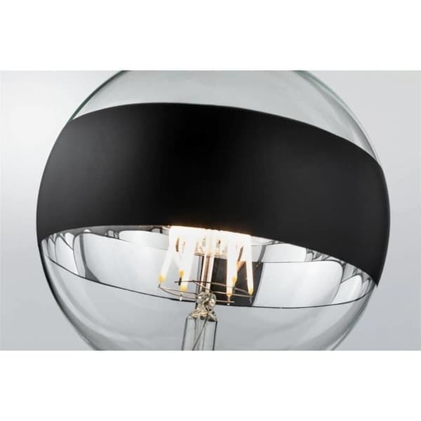 Paulmann G125 E27 reflekterande ring LED-lampa - mattsvart reflekterande ring - 6,5W/230V