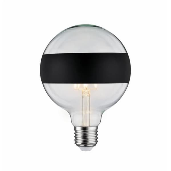 Paulmann G125 E27 reflekterande ring LED-lampa - mattsvart reflekterande ring - 6,5W/230V