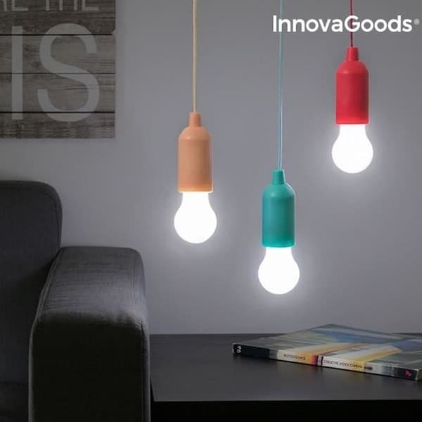 InnovaGoods bärbar LED-lampa med sladd
