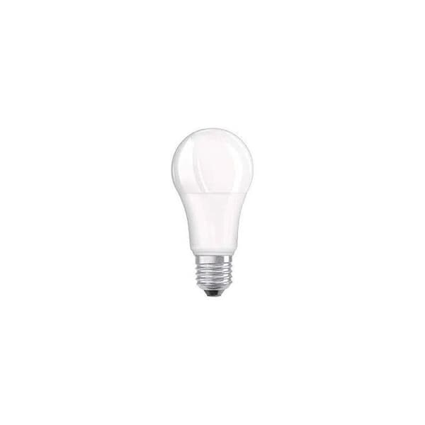 Standard frostad LED-lampa E27, 10W, varmvit. Set om 3.