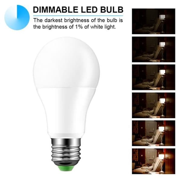 E27 10W RGBW LED Glödlampa Lampa Färg Ändrar Varm Vit