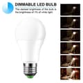 Miniatyrbild 4 av 4: E27 10W RGBW LED Glödlampa Lampa Färg Ändrar Varm Vit