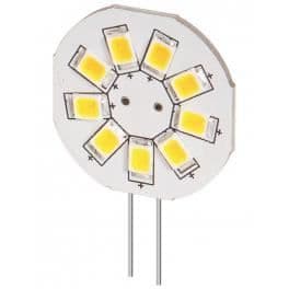 LED-lampa G4 12V 1W5 varmvit diameter 23 mm