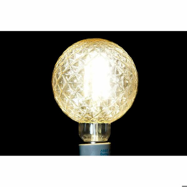 LED-glas och aluminiumlampa DKD Home Decor