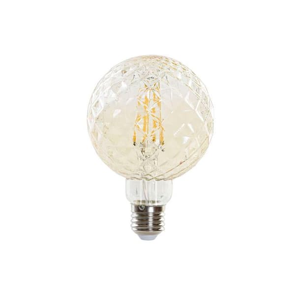LED-glas och aluminiumlampa DKD Home Decor