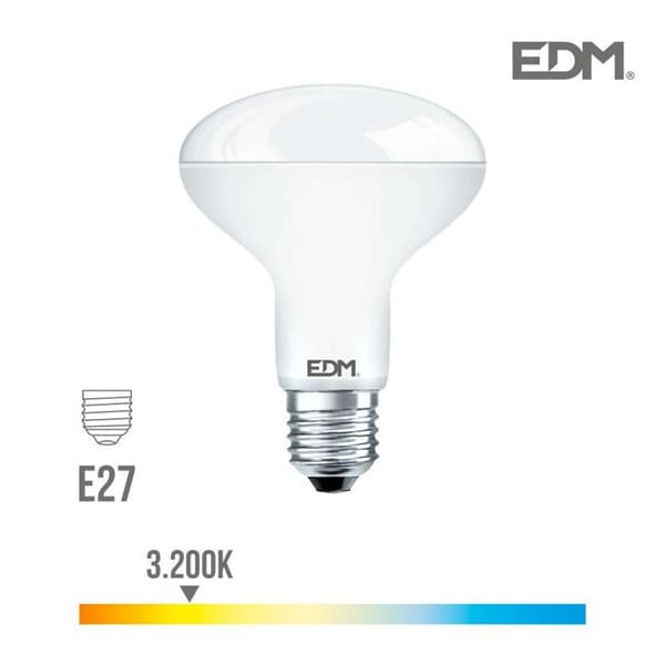 LED-reflektorlampa R90 SMD 12W 1055 Lumens E27 3200K - EDM 35488