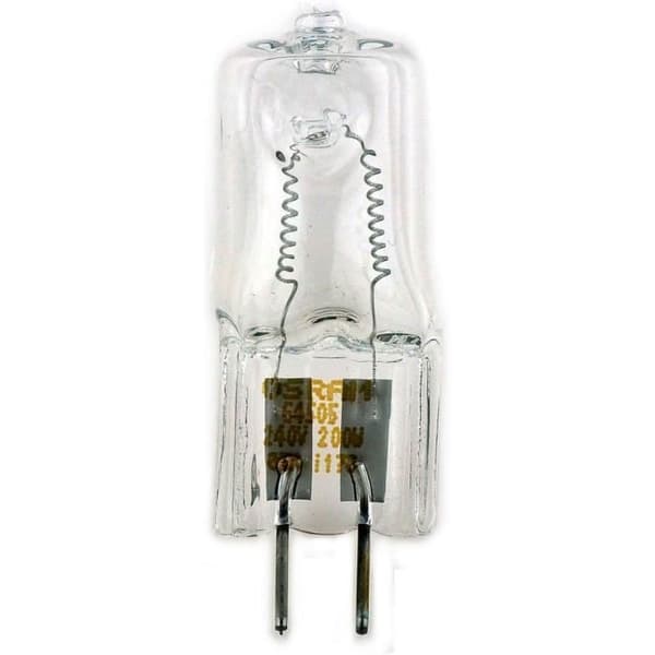halogenlampa GX6.35 200W 230V 3200K 5100 lm