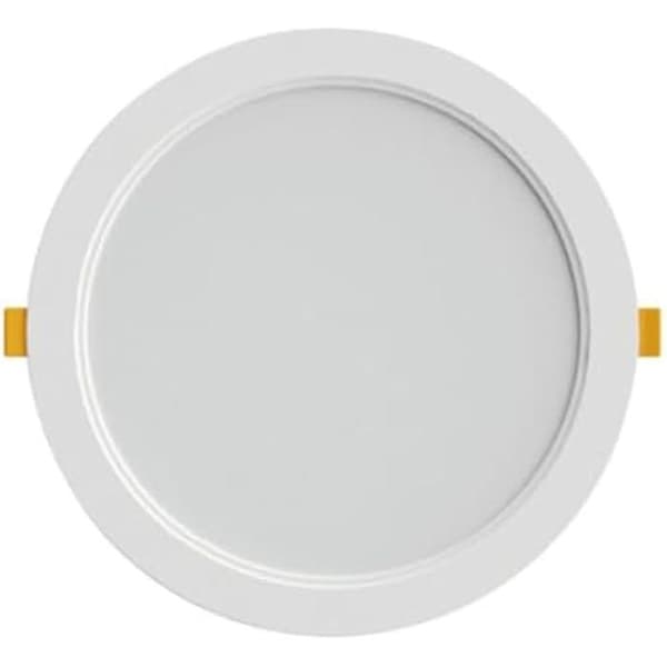 LED downlight - Silver Electronics - Gort CCT vit - 18 W 1600 lm Vit