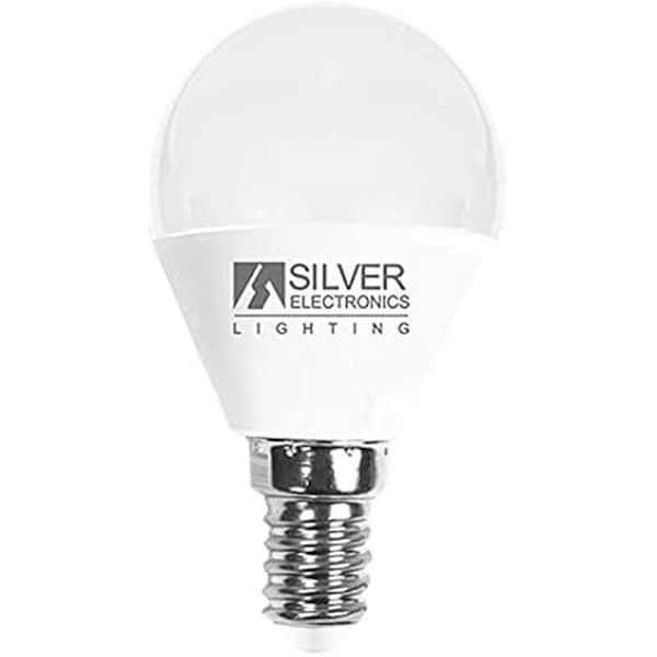 LED-lampor - SILVER ELEKTRONIK - 6W - Vit - E14 - Interiör - A+