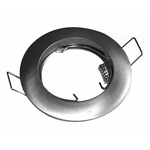 Roterrande - Silver Electronics - 911753 - Matt Nickel - Diameter 78 mm - GU10 Inkluderad