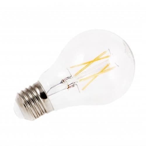 LED-lampa - SILVERELECTRONICS - E27 - 6W - 3000K - Varmt ljus - 20000 timmar