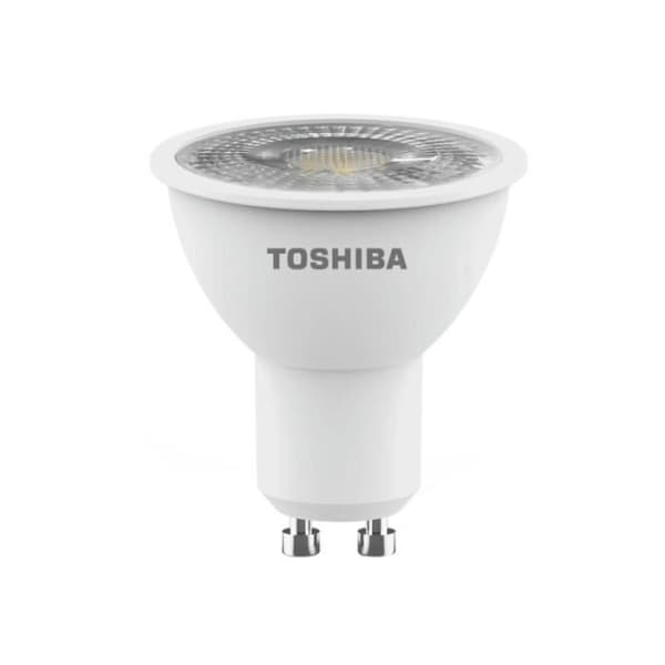 Ampull LED spot GU10 7W 3000K TOSHIBA - Vit - Inomhus - Elektrisk