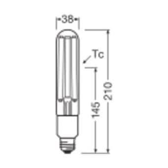 Ampull LED - LEDVANCE - NAV Filament Amber E27 - 23W - 2500lm - Motsvarande 70W