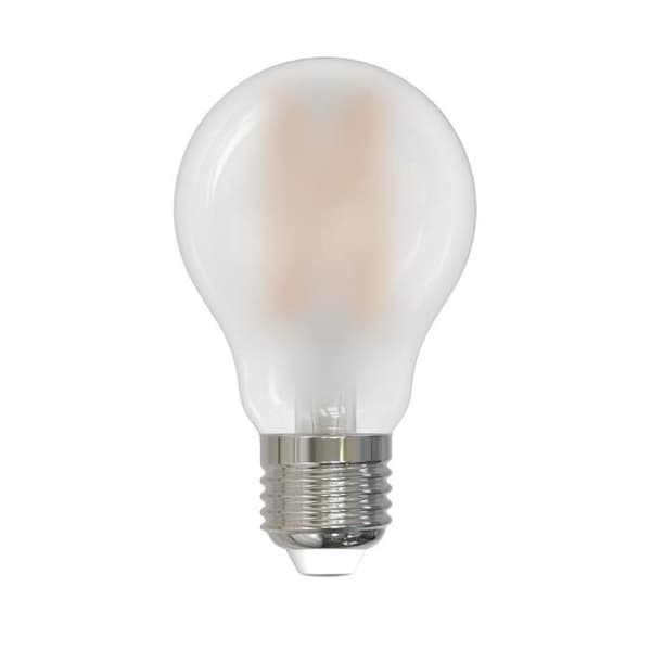 Ampull filament LED, E27, 806lm ersätter 60W, glödlampa, vit klart, matt Vit