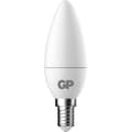 Miniatyrbild 2 av 4: LED CEE: A+ (A++ - E) GP Batterier B35 Kerze 740GPCAN087823B3 E14 N/A Effekt: 5,6 W varmvit N/A 6 kWh/1000h