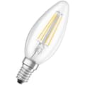 Miniatyrbild 5 av 6: OSRAM LED-lampa Flame clear filament 4W=40 E14 varm