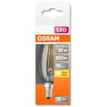 Miniatyrbild 2 av 6: OSRAM LED-lampa Flame clear filament 4W=40 E14 varm