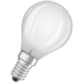 Miniatyrbild 5 av 6: OSRAM Sfärisk LED-lampa frostat glas 4W=40 E14 kall