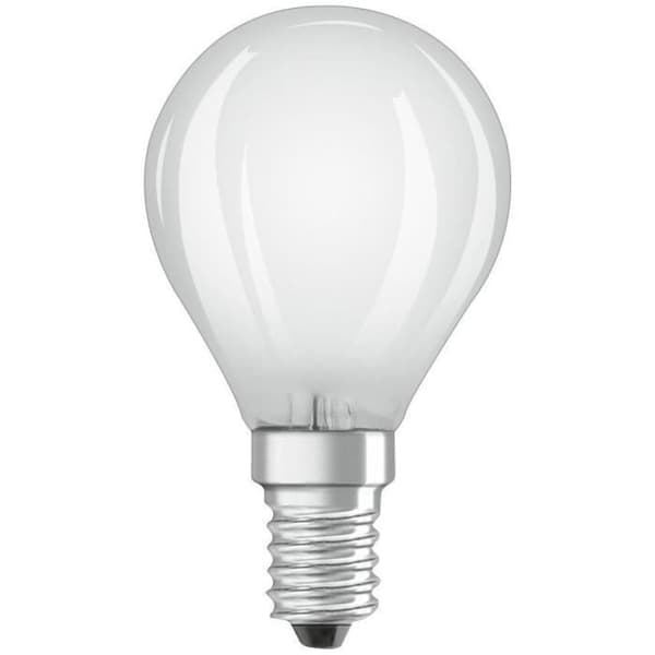 OSRAM Sfärisk LED-lampa frostat glas 4W=40 E14 kall