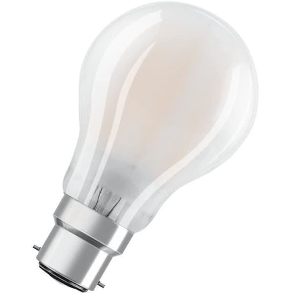 OSRAM LED-lampa Standard frostat glas 4W=40 B22 varm