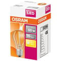 Miniatyrbild 1 av 2: Standard klar LED-lampa glödtråd 7w60 e27 varm