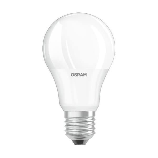 OSRAM Standard LED-lampa frostad med kylfläns 5,5W=40 E27 varm