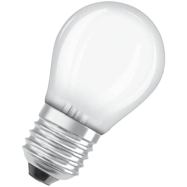 OSRAM Sfärisk LED-lampa frostat glas 7W=60 E27 varm