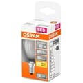 Miniatyrbild 6 av 6: OSRAM Sfärisk LED-lampa frostat glas 4W=40 E14 varm