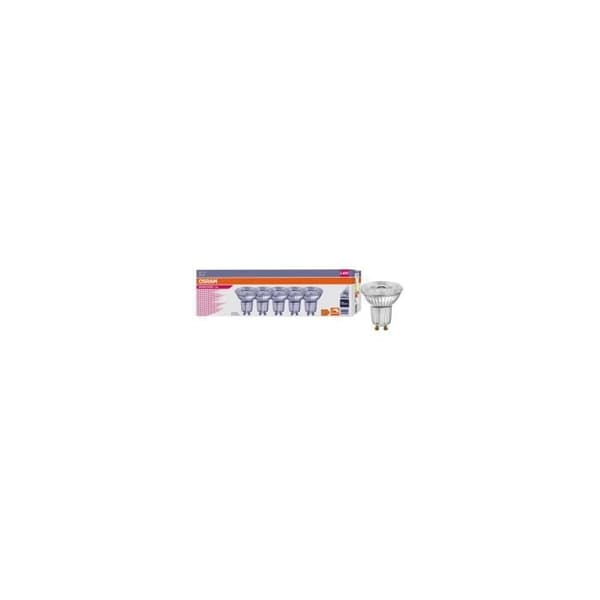 Dimbar PAR16 LED spotlight 4,5W GU10 kallvit - Box med 5 - OSRAM