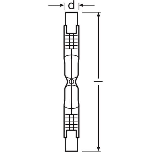 OSRAM BLI 1 HALO SPSTAR CRAY COURT 80W=100 R7s
