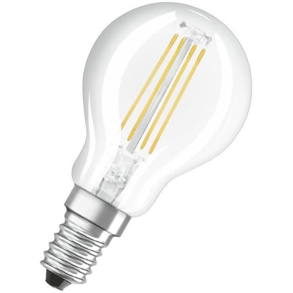 OSRAM Klart LED Spherical glödlampa 4W=40 E14 kall