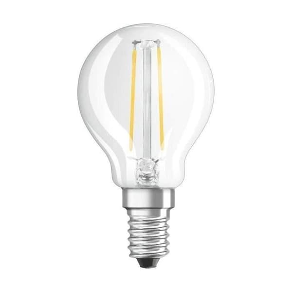 OSRAM - Klar sfärisk LED-tråd 2,5W E14 250lm 4000K kall